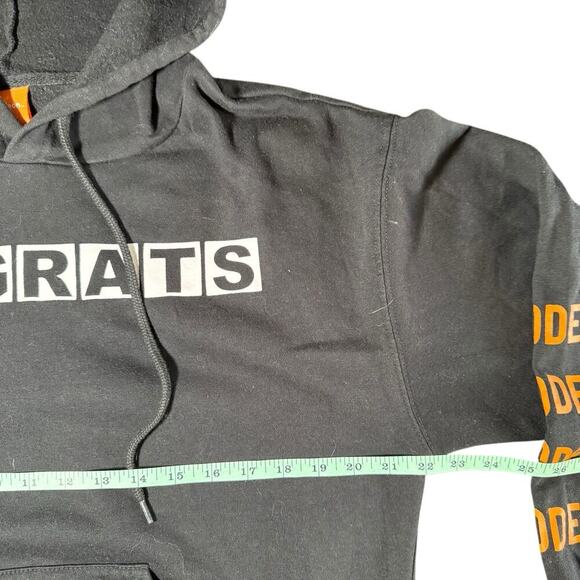 Nickelodeon‎ Rugrats Reptar Hoodie Pullover Sweatshirt Black Size M Medium 90’s - Picture 6 of 9